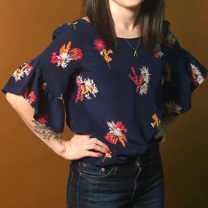 MADEWELL Silk Blouse XS